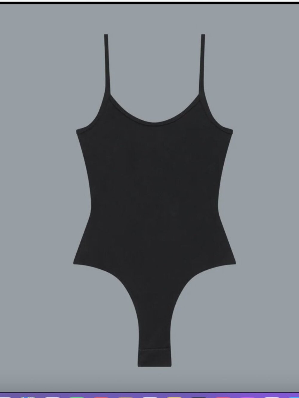 Flore Flore Black Carli Bodysuit, Size L